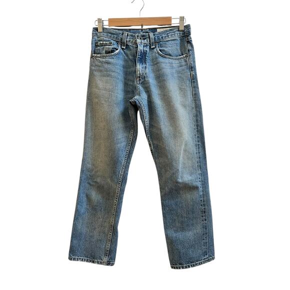 Rag & Bone Size 25 Tomboy Cotton Cropped Jeans 24 Inch Inseam Relaxed Fit - Picture 2 of 10